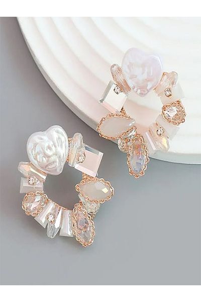 fiore fashion Evening Dress Earrings Women