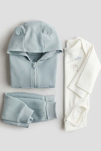 H&M 3-piece Cotton Set