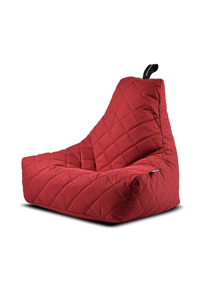 House One Chair | Bean Bag Quilted Polyester140x90x90 cm - Red
