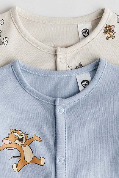 H&M 2-pack printed pyjamas