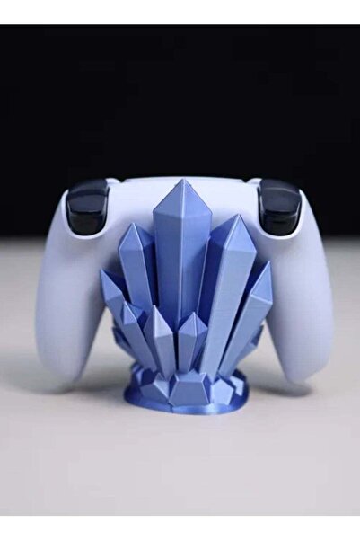 3D Brothers Luxurious Crystal Stand for PlayStation and Nintendo Switch Controllers with a Modern Design