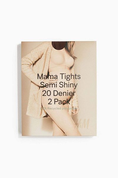 H&M MAMA 2-pack tights