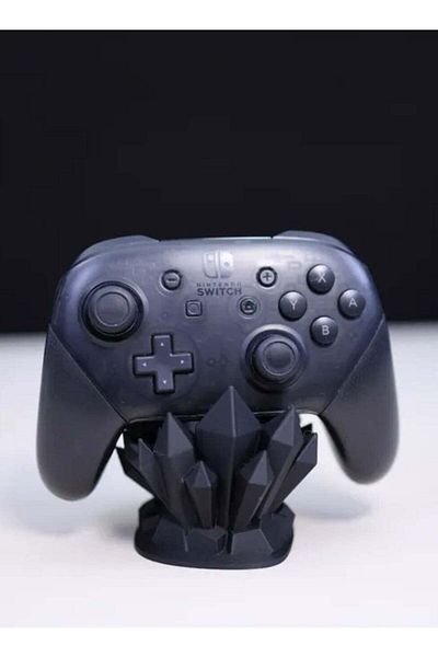 3D Brothers Luxurious Crystal Stand for PlayStation and Nintendo Switch Controllers with a Modern Design