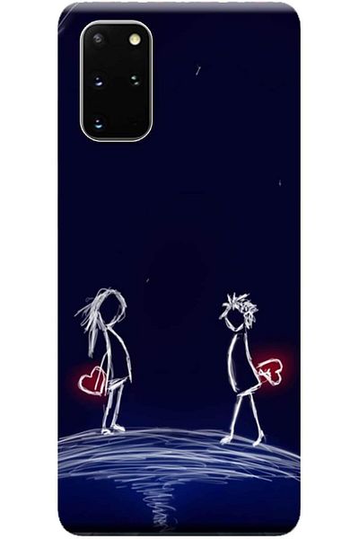 LUXE حافظة لهاتف Galaxy S20 Plus (SM-G985F) مصنوعة من السيليكون بتصميم الحب STK:306 LXSHP 1055529