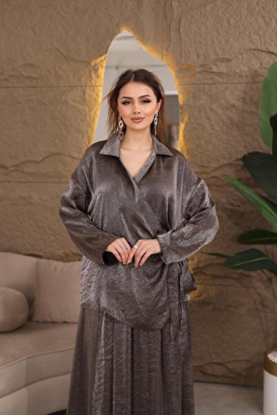 MAY MARA Oversize μπλούζα Etelik 2 τεμαχίων Σετ βραδινό φόρεμα