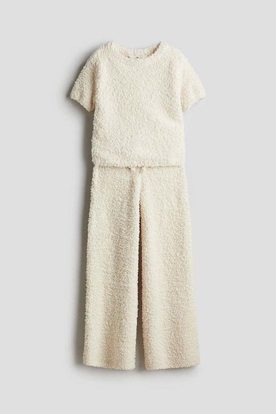 H&M 2-piece Chenille Set