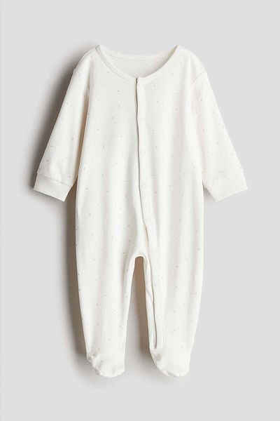 H&M Cotton sleepsuit
