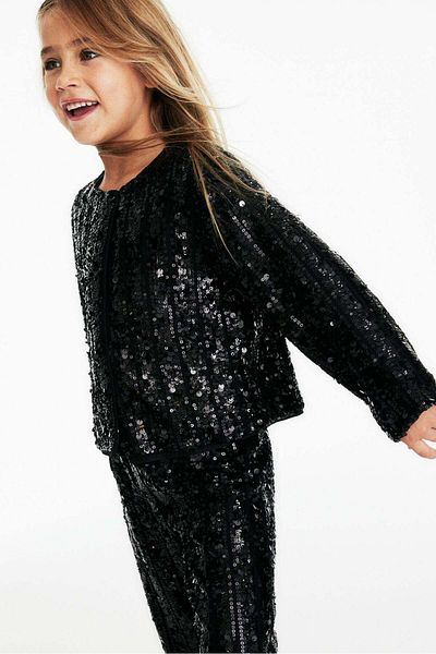 H&M Sequined Blazer