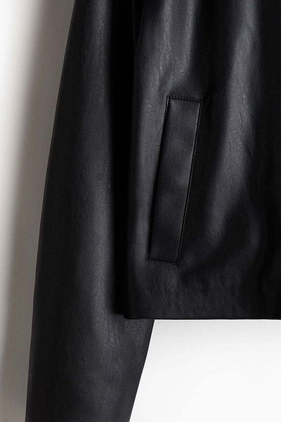 H&M Raw-edge coated jacket