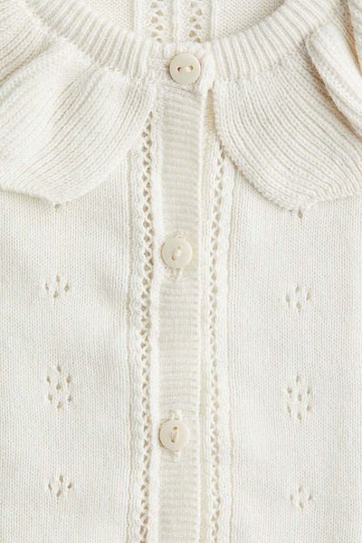 H&M Pointelle-knit Cardigan