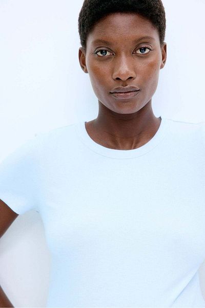 H&M MAMA Ribbed top
