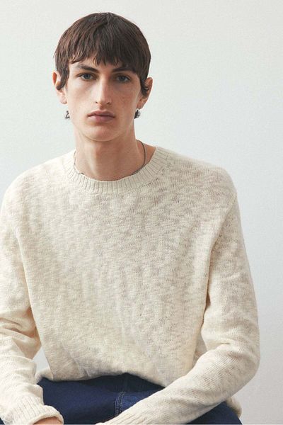 H&M Regular Fit Roll-edge jumper