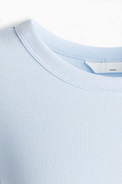 H&M MAMA Ribbed jersey top