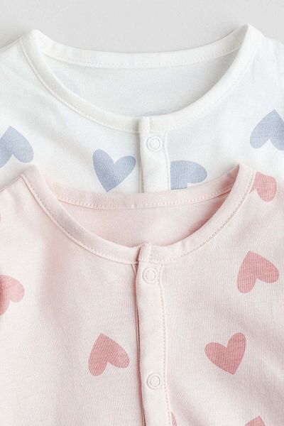 H&M 2-pack patterned cotton pyjamas