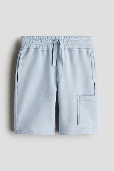 H&M Brushed-inside Cargo Sweatshorts
