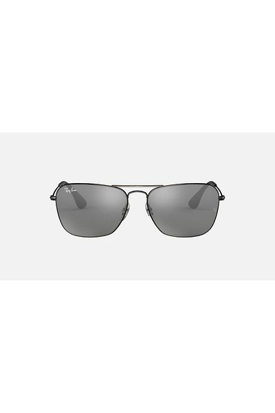 Ray-Ban Unisex Polished Antique Black Sunglasses RB3610 91396G