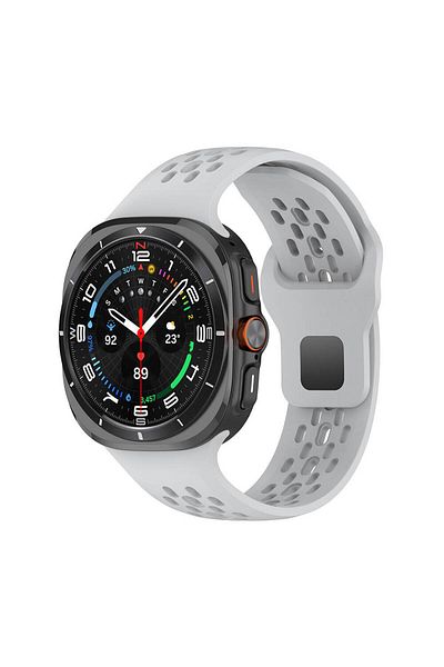 morfide Samsung Galaxy Watch Ultra 47mm Compatible Silicone Cord Designed with Holes