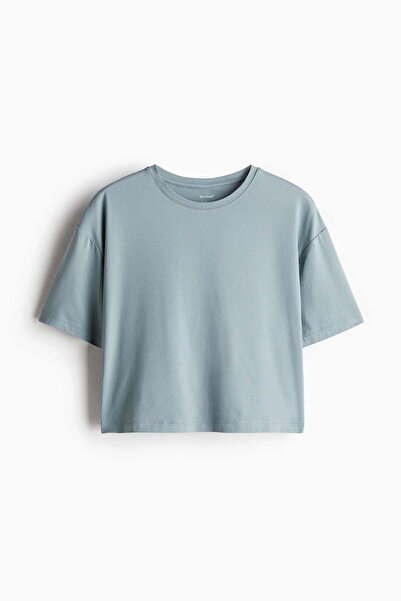 H&M Boxy-style sports top with DryMove™