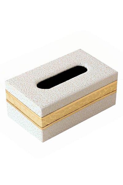 Generic Elegant PU Leather Tissue , Rectangular Napkin Holder, Paper Box Dispenser