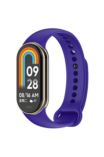 morfide Xiaomi Mi Band 8 Compatible Series Classic Cord Silicone Strap Strap