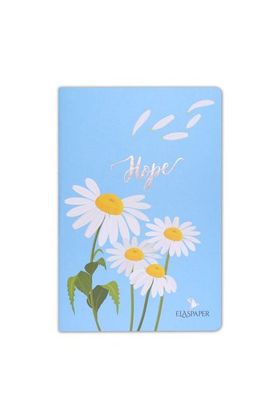 Türk Dil Kurumu Yayınları Papatya Hoper Notebook Blue