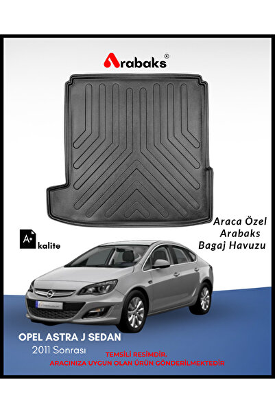 Arabaks Opel Astra J Sedan 2011 Sonrası Bagaj Havuzu (A+ Kalite)