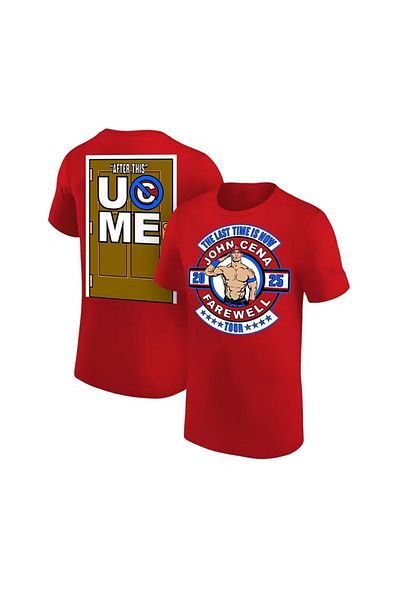 LEIVOR John Cena UC ME Never Give Up Βαμβακερό μπλουζάκι με στάμπα