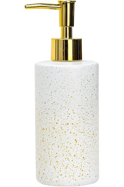 Winds Trading Blue 400ml AKDC soap dispenser. Marble texture, refillable. Lotion, shampoo, soaps, kitchen, bath.