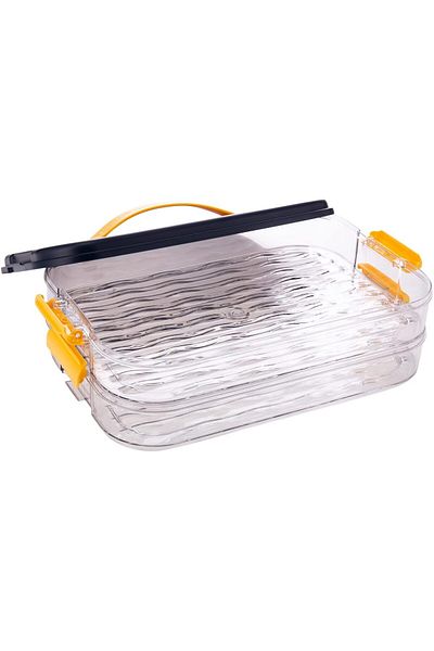 AKDC AKDC Double Layered Storage Box TransparentM335