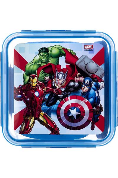 AKDC AVENGER STORAGE BOX 16CMX16CMX5CM Multicoloured