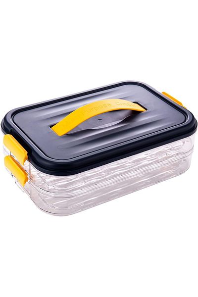 AKDC AKDC Double Layered Storage Box TransparentM335