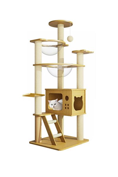 KidLe Cat House Cat Climbing Frame Cat Tree