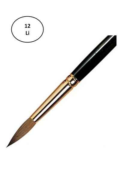 Mikro Mf-1045 Watercolor Brush - No:5 12 Pack