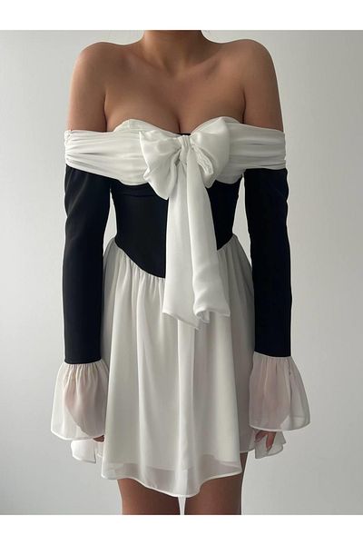 leyla sanat sanata yeni bir bakış açısı Leyla Art a New Perspective on Art Smith Bow Strapless Dress