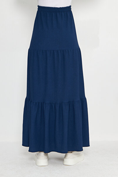 RTBUTİK Багатошарова спідниця хіджаб, Спідниця в 3 шари, Довга спідниця, Жіноча подарункова спідниця, Стильна спідниця, Спідниця хіджаб