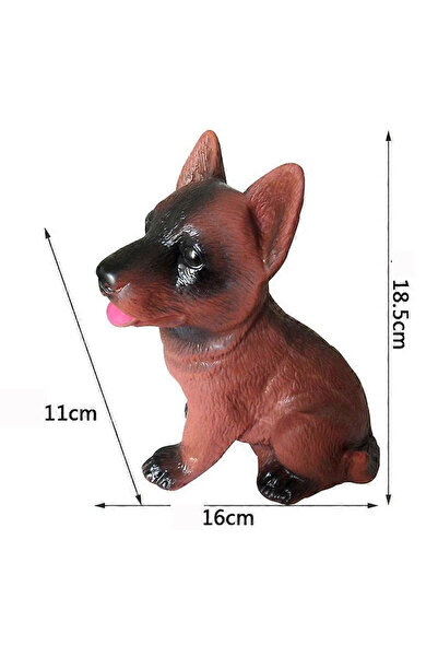 mywarehouse kauçuk çığlık atan köpek oyuncakları 15 cm