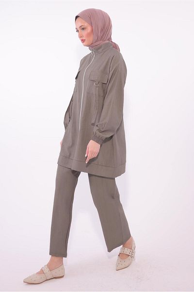TRENDTESETTÜR ΓΥΝΑΙΚΕΙΟ ΣΕΤ ΠΑΝΤΕΛΟΝΙ ΜΕ ΦΕΡΜΟΥΑΡ MINK T 2374