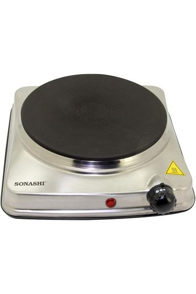 sonashi Single Electric Hot Plate - Silver, SHP 610S