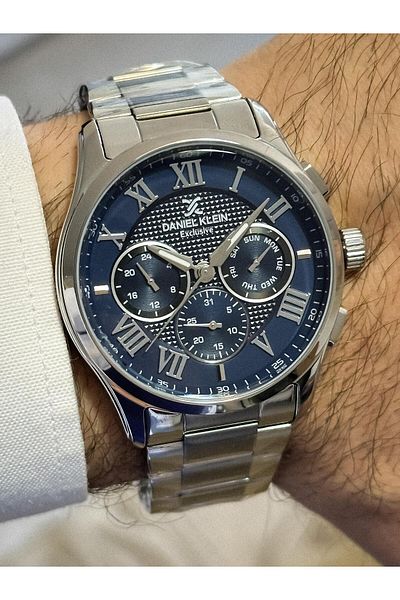 Daniel Klein DANİEL KLEIN EXCLUSIVE (NEW MODEL) ACTIVE INDICATED SPORTS AND STYLISH MEN'S WRISTWATCH