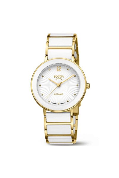 Boccia Γυναικείο ρολόι Boccia 3331-05, Quartz, 34mm, 5ATM