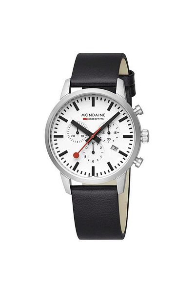 MONDAINE Mens Watch Msd.41411.lbv, Quartz, 41mm, 5atm