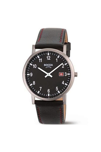 Boccia Mens Watch 3662-03, Quartz, 37mm, 5atm