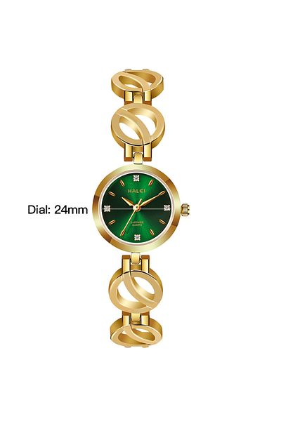 ETG HALEI Harley 5004 Light Luxury Ladies Bracelet Watch