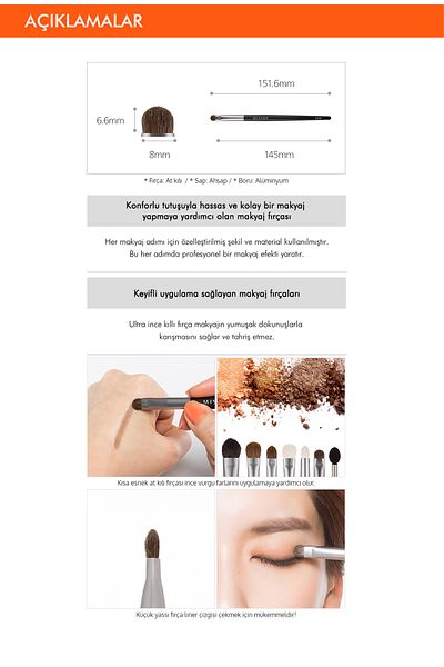 Missha Artistool Shadow Brush # 306 - Fine Tip Eyeshadow Brush