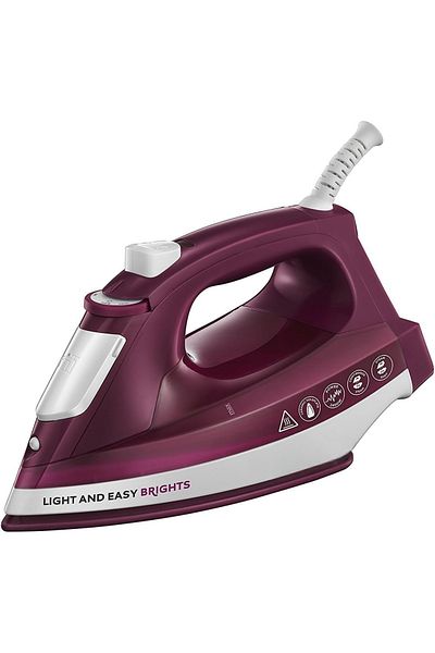 COOYA Steam Iron, 2400W, 240ml Water tank capacity, ironing various fabric types