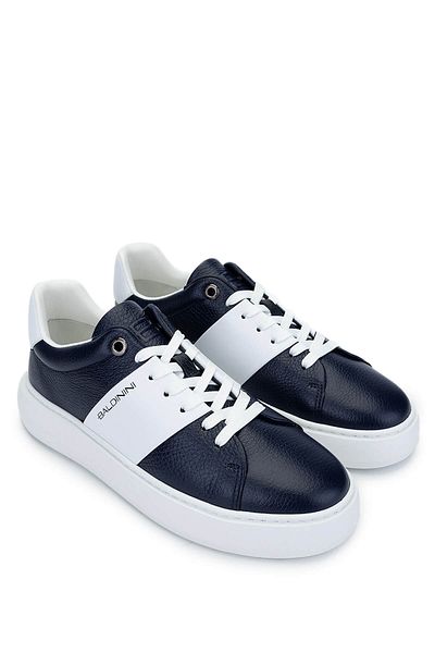 Baldinini Men's Genuine Leather Sneakers & Sports Shoes