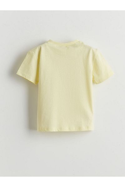 LC Waikiki Νέα σεζόν Crew Neck Printed Boy's Tisort - S5K940Z1