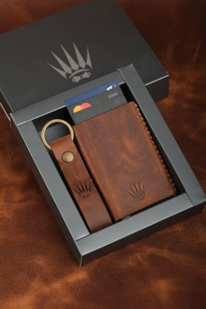 WATCHOFROYAL Πορτοφόλι από γνήσιο δέρμα Lagos μαύρο