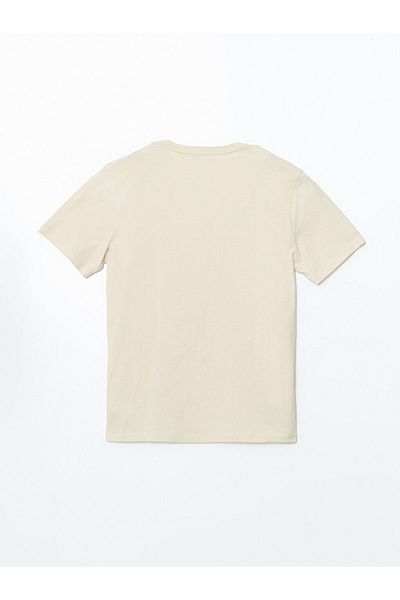 LC Waikiki New Season Crew Neck εμπριμέ χτενισμένο βαμβακερό ανδρικό Tisort - S5KK49Z8