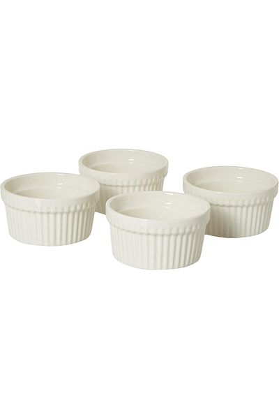 Symphony Ramekins - Set of 4, 9.5 x 5 cm,White 9313921305378